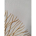 Hand-painted oil painting -Tree of Golden Dreams Luck Tree 3D Hand-Painted On Canvas Abstract Artwork Art For Modern Home Decor Wall Art Acrylic Canvas Painting Frameless 24X24 Inches - BKB74CHSA