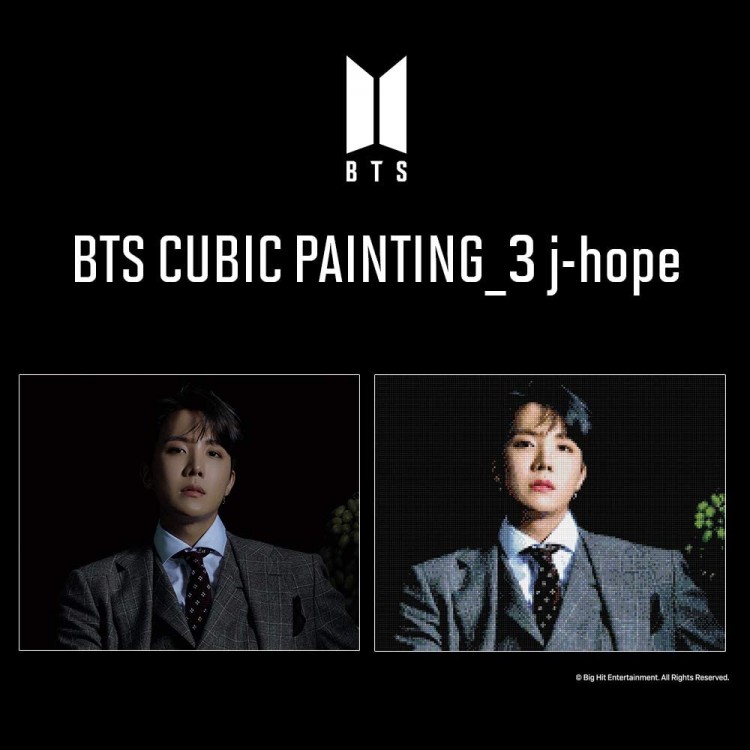 I LOVE PAINTING BTS Official Cubic Painting j-Hope Ver.3 - B4MDIJ26Y