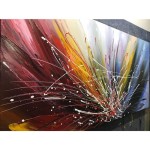 Tiancheng Art 24x48 inch Abstract Art Canvas Art Paintings Contemporary Artwork 100% Hand-Painted Oil Painting Wall Art for Living Room Ready to Hang for Home Decoration - BU8I224W5