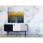 Wieco Art Pure Hand-Painted Paintings on Canvas Abstract Canvas Wall Art for Living Room Bedroom Wall Decor Modern Contemporary Landscape Artwork for Home Decorations - BYTYF7RZF