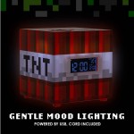 Paladone Minecraft TNT Alarm Clock Official Merchandise - BTON940RG