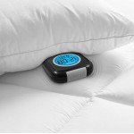 SHARP Pillow Personal Alarm Clock – Wake to Vibration or Beep! Use on Nightstand or Under Pillow! – Great for Travel or Home Use Battery Operated Black - BMEUPBV88