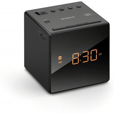 Sony ICFC-1 Alarm Clock Radio LED Black Renewed - BG95CME4G