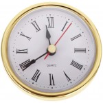 Bonlting Classic Clock Craft Quartz Movement 2-1 2 65mm Round Clocks Head Insert Roman Number - B3AGPIOIB