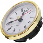 Bonlting Classic Clock Craft Quartz Movement 2-1 2 65mm Round Clocks Head Insert Roman Number - B3AGPIOIB