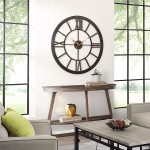 FirsTime & Co. Big Time Wall Clock 40 Oil Rubbed Bronze Plastic - BC6YXUU46