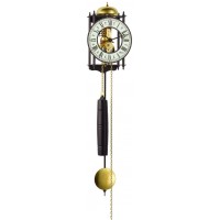 Hermle RAVENSBURG Weight Driven Wall Clock 70974000711 Wrought Iron - B8OGC036Q