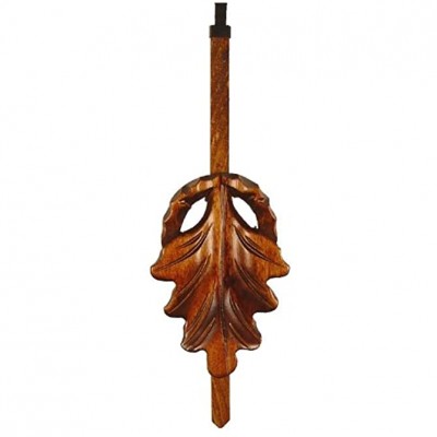 August Schwer Cuckoo Clock Pendulum Hand Carved - BGXQT2BDI