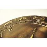 Brass Constellations Sundial 12 inches Wide - BF6WUGIF6