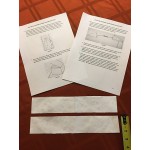 Galapagoz Cuckoo Clock Paper Bellow Recovery with Instructions 12x2 inch Cuckoo Clock Parts New USA White - BDUXQEMPS