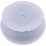 Homyl Shower Bathroom Silicone Clock W Suction Cup Waterproof Moistureproof White 75x35mm - B8SK249ZT