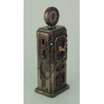 Veronese Design Steampunk Fuel Dispenser Working Clock Tower Statue - BV50F1LYC