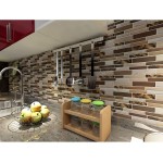 Art3d Kitchen Backsplash Tiles Peel and Stick Wall Stickers 12x12 10 Sheets - BXY4WUO1U