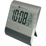 Ambient Weather RC-9362 Atomic Digital Wall Clock with Temperature - BX4RDSFH1