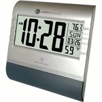 Ambient Weather RC-9362 Atomic Digital Wall Clock with Temperature - BX4RDSFH1