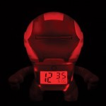 BulbBotz Marvel Iron Man Plastic Clock Red Yellow - BJDPQIP80