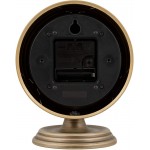 La Crosse 404-3229A 7-Inch Mabel Metal Table Top Quartz Clock Bronze - B6AQM91YN