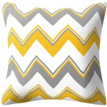 Drmstow Yellow Pillow Covers 18x18 Set of 4 Modern Decorative Geometric Outdoor Sofa Throw Pillow Cushion Covers Case for Couch Living Room Bedroom Patio Furniture Indoors Home Decor - BLU9D9CZX