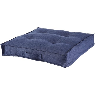 Greendale Home Fashions Cobalt Square Tufted Floor Pillow Medium 32" x 32" - BTEO22KNN
