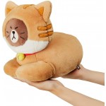 Line Friends Kitten Brown Hand Warmer Cushion - BY8K4SEPL