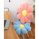 Solaka Flower-Shaped Floor Pillow Chair Back Cushion Decorative Pillows for Reading and Lounging Green 80CM 31.49inch - B0C889GJC