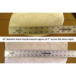 Pillowflex 10 Inch Bolster Pillow Form Inserts for Shams 10 Inch by 40 Inch Bolster - BGBDVAOBE