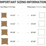 Acanva 20 x 20 Premium Hypoallergenic Polyester Stuffer Square Form Sham Throw Pillow Inserts 20 in 2020 Newer Version - B13VU5Z5D