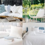 Fixwal 18x18 Inches Outdoor Pillow Inserts Set of 4 Waterproof Decorative Throw Pillows Insert Square Pillow Form for Patio Furniture Bed Living Room Garden White - BJ3KTJKIV
