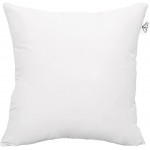 KNOTTING HOME Pillow Inserts Pack of 4 18'' x 18'' Hypoallergenic Square Pillow Filler | Decorative Pillow Inserts Hollow Fiber Pillow Sham Stuffer 45 x 45 cm White - BDF1VVVGQ