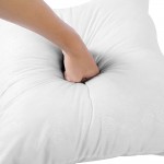 ORANIFUL Pillow Inserts 18x18 Set of 4 Square Throw Pillows Euro Decorative Cushion Inner 7D Hollowfibre Filling Cojines for Sofa Couch Bed Indoor Office - BL5JPGFT4