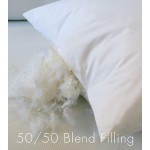 Plankroad Home Décor 13X22 Luxury Hypoallergenic 50 50 Fluffy Feather Poly Mix Rectangular Pillow Insert 100% Cambric Cotton Shell Never Vacuum-Packed Odorless Made in USA - BVRKLJHR3