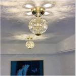 LED Modern Chandelier Lamp Crystal Ceiling Lights Compatible with Living Room Bedroom Led Ceiling Lamps Corridor Aisle Entrance Door Light Luxury Balcony Lamp,Modern LED Chandelier ,hallway light - BO47ON9UW