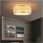 LED Modern Chandelier Lamp LED Crystal Ceiling Light Modern Copper Indoor Lighting Fixture Home Decoration Round Ceiling Lamps Compatible with Living Room Bedroom,Modern LED Chandelier ,hallway light - BKD06F1TE