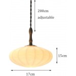 LED Modern Chandelier Lamp Modern Style Chandelier with Stylish Glass Lampshade Adjustable Height Lantern Pendant Light Fixture Finish Compatible with Living Room,Dining Room,Bedroom,Kitchen Island - B2OAMO5YO