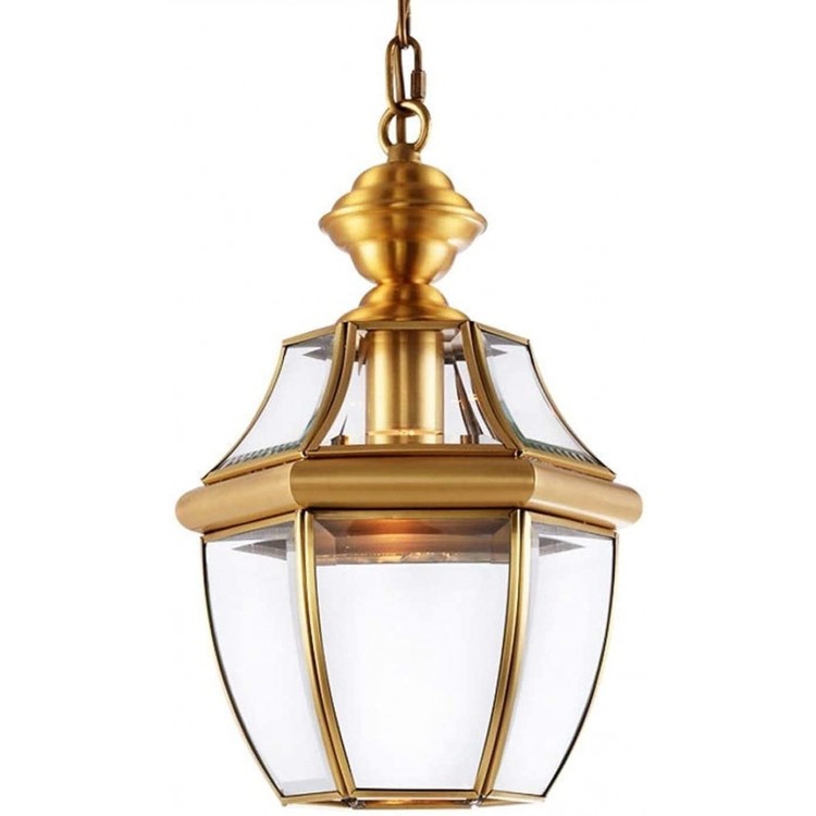 LED Modern Chandelier Lamp Pendant Lights Simplicity Brass Pendant Light Clear Glass Shade Ceiling Lantern V intage E dison Pendant Light Hanging Lamp Chandelier Fixtures Lighting V intage Met ,hal - BZT3TVJHV