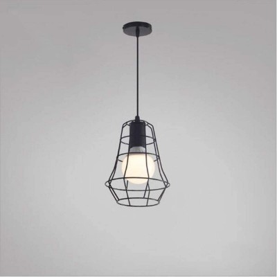 YXLMAONY Foyer Chandelier Creative Girdle Dining Table Small Chandeliers Minimalist Art Dining Room Light with Retro Personality Single Head Restaurant Hanging Lamp Hanging Lighting - B39XTPB59