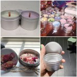 12pcs 4oz Metal Round Tins,Aluminum Empty Candle Tins with Screw Lids,Metal Storage Tins Containers for Storing Candle,Spices and Candies - BQICOTMCL
