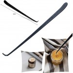 Candle Wick Trimmer Candle Accessories Set 6 in 1 Candle Snuffer Wick Trimmer Wick Dipper Tweezers Storage Bag and Plate Tray - BPDR3AUD3
