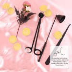 Lingben Candle Accessory Set,Candle Snuffer,Mom Gifts from Daughter for Mom,Birthday Gifts from Daughter from Daughter from DaughterBlack - B45EXPRF9