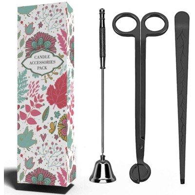 Lingben Candle Accessory Set,Candle Snuffer,Mom Gifts from Daughter for Mom,Birthday Gifts from Daughter from Daughter from DaughterBlack - B45EXPRF9
