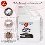 Ner Mitzvah 1 Gallon Paraffin Lamp Oil Clear Smokeless Odorless Clean Burning Fuel for Indoor and Outdoor Use Shabbos Lamp Oil 2 Pack - BGCOHPVNP