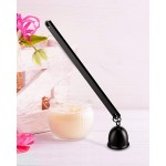 RONXS 3 in 1 Candle Accessory Set Candle Wick Trimmer Cutter Candle Snuffer Extinguisher Wick Dipper with Gift Package for Candle Lover Black - B6ICPYN80
