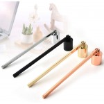 YESON Black Candle Snuffer Stainless Steel Polished Candle Extinguisher Snuffer for Safely Extinguish Wick - BGHKO8DC0