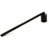 YESON Black Candle Snuffer Stainless Steel Polished Candle Extinguisher Snuffer for Safely Extinguish Wick - BGHKO8DC0