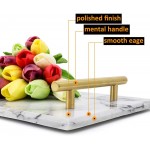 LUANT Marble Stone Decorative Tray for Counter Vanity Dresser nightstand or Desk Dimension 11-2 3L X 7-3 4W X 2 H - B8PPQYG85