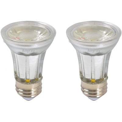 2-LED 5W Light Bulbs 50-Watt Equivalent PAR16 E26 2700K Dimmable Anyray  Warm White  - B4HEE29VN