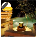 Candle-Warmers Compatible-Dimmable Lamp Style Warmer-Lamp Candles-Melter Electric-Lantern for Scented Candle Adjustable-Brightness and Heater Black - BH7JA6CUK