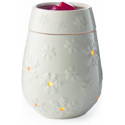 Candle Warmers Etc. Illumination Fragrance Warmer Snowflake - BQD4KVIYG