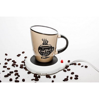 Desktop Heated Coffee & Tea Mug Warmer Electric Candle & Wax Warmer 2 Pack - BBMA45UPU