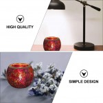 BESPORTBLE Candle Holders,Glass Candle Holder Stylish Candleholder Exquisite Candlestick Glass Candle Holder for Wedding Decor and Home Tables Decoration - BAXNHFCLP